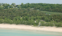 Sandbanks Park, Outlet Beach