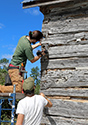 Moses Hudgin Log House