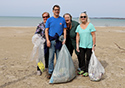 Rotary Outlet Beach Clean-up